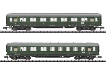 Trix 18287 - N - 2-tlg. Set Personenwagen D 96, DB, Ep. III